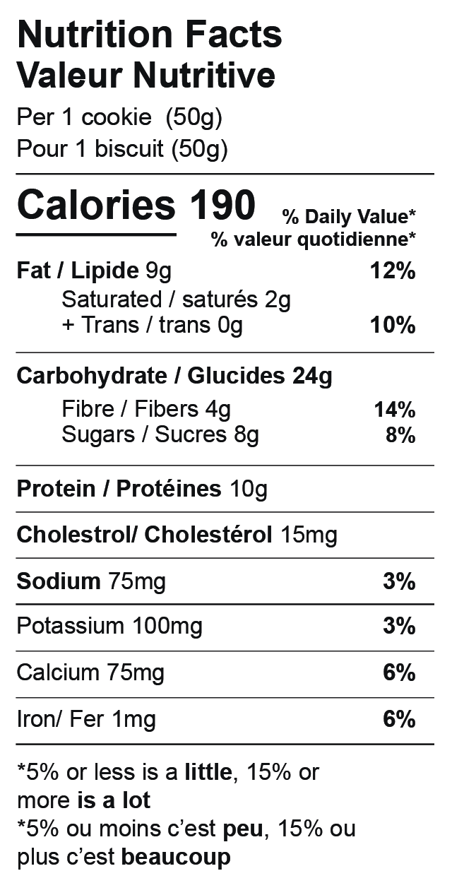 Chocolate Chip Mini Protein Cookies - 50 Gram